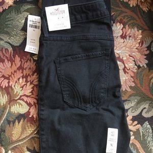 NWT Hollister high rise black jean legging w27 L30